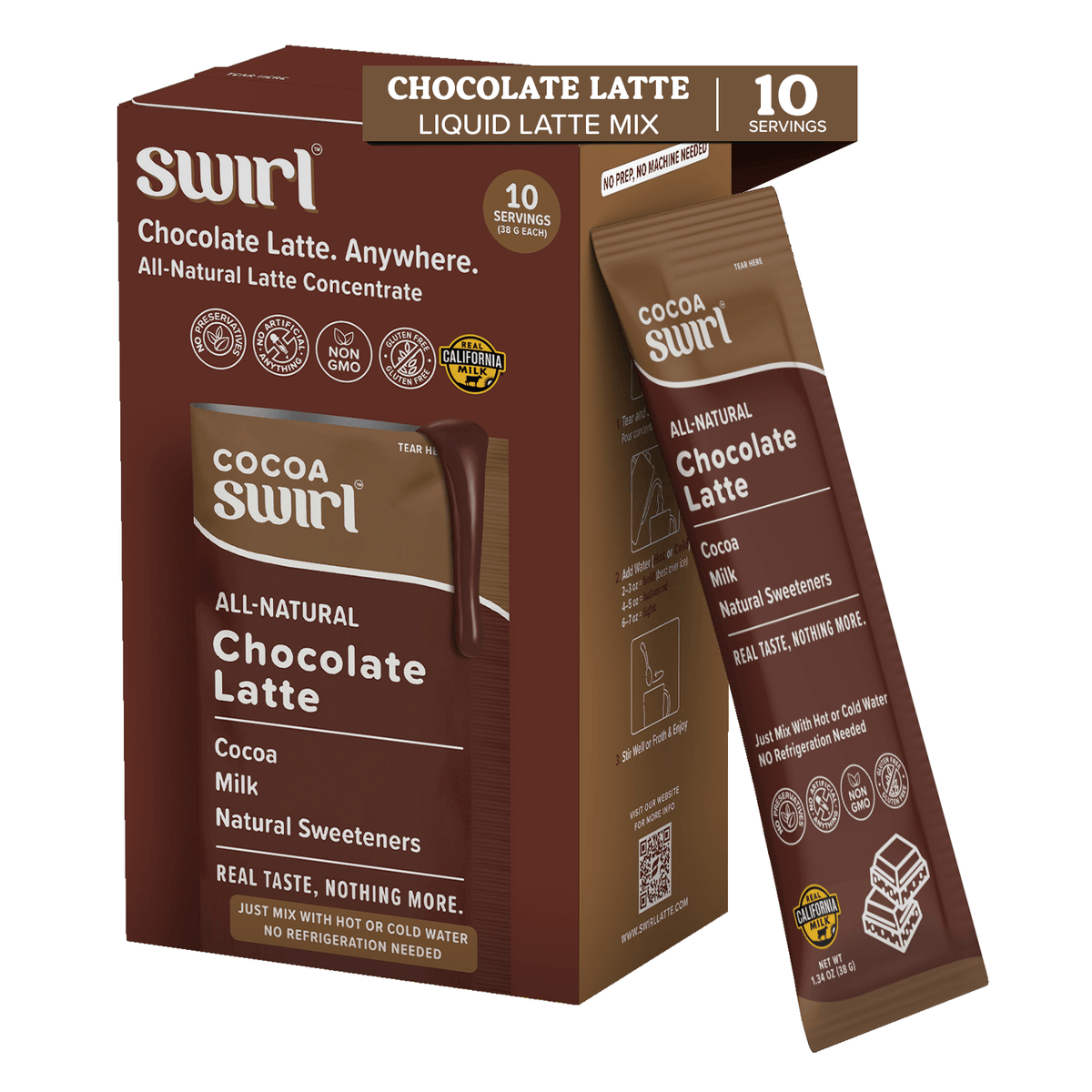 Chocolate Latte | Swirl Drinks