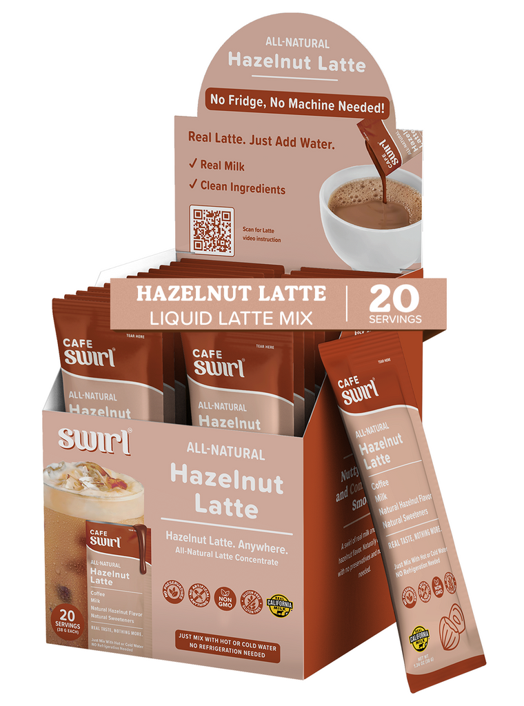 Hazelnut Latte | Swirl Drinks