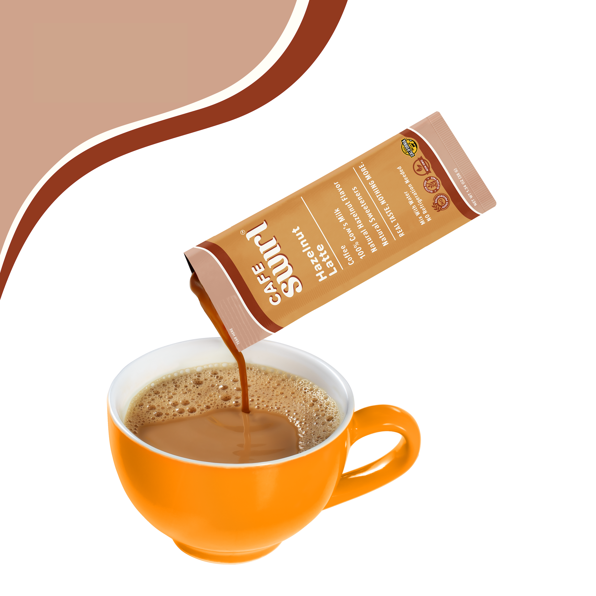 Hazelnut Latte | Swirl Drinks
